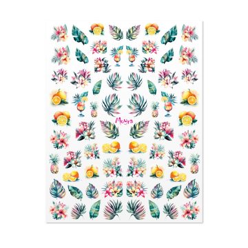 Moyra öntapadó körömmatrica No. 24