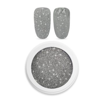   Moyra Spotlight Reflective Powder No. 01 Silver kisebb szemcséjű